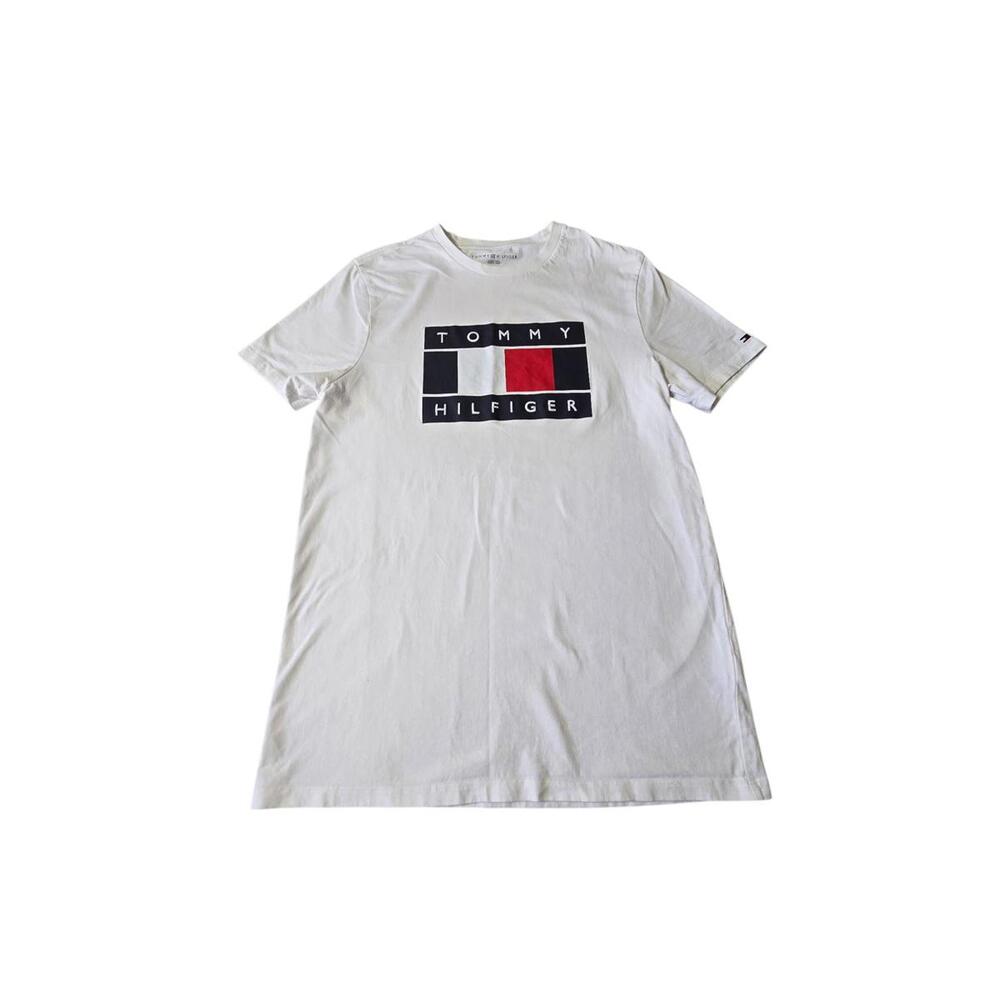Tommy Hilfiger White Logo T-Shirt